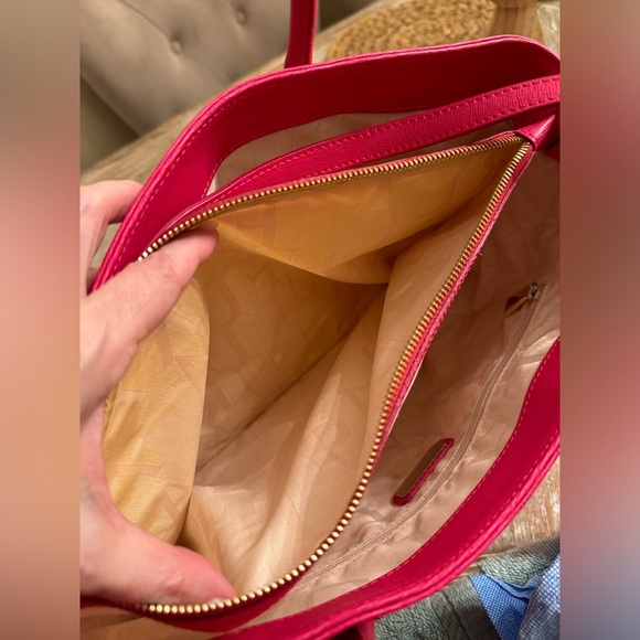 Furla Hot Pink Tote with crossbody - Picture 7 of 11